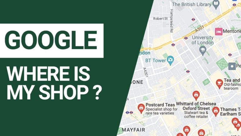 google where is my shop