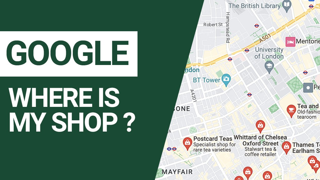 google where is my shop