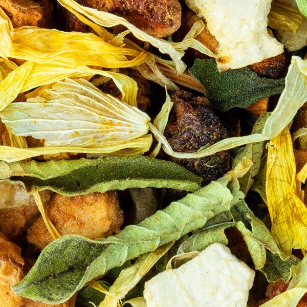 Tisane du Soir Bio Saveur Mandarine, Orange et Verveine par Made in Thé - Vue zoomée