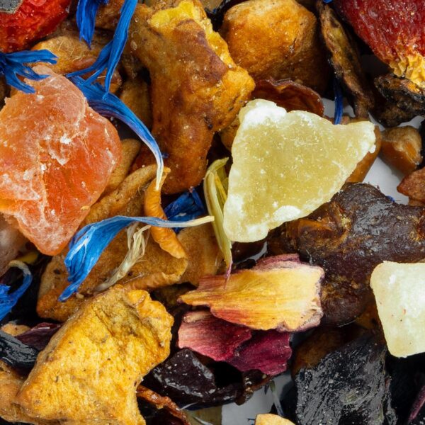 Tisane Fruity Juice Saveur Melon et Pêche par Made in Thé - Vue zoomée