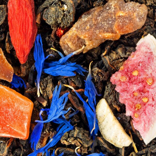 Oolong Hauteurs du Tibet Saveur Grenade et Pêche par Made in Thé - Vue zoomée