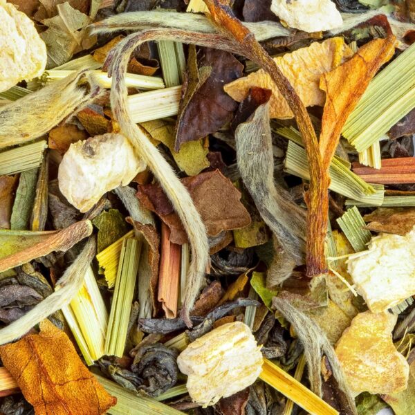 Thé blanc Gingembre Citron en vrac par Made in Thé - Vue zoomée