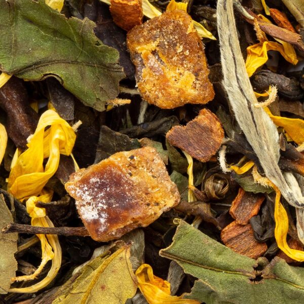 Thé Blanc Douceur de Poire Bio saveur Poire en vrac par Made in Thé - Vue zoomée