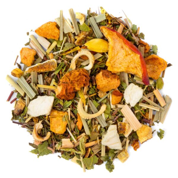 Tisane Looking Good & Feeling Gorgeous Bio Saveur Citron par Made in Thé - Vue de haut