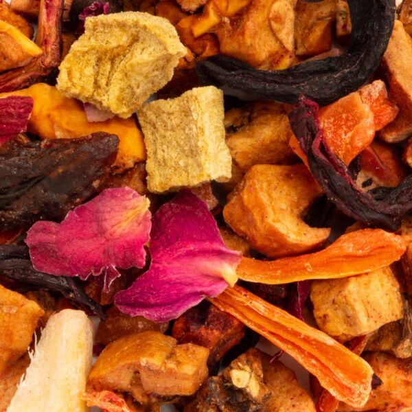 Tisane Copacabana Saveur Grenade et Mangue par Made in Thé - Vue zoomée