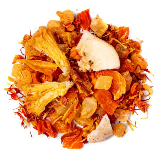 Tisane Banananas Saveur Ananas Banane par Made in Thé - Vue de haut