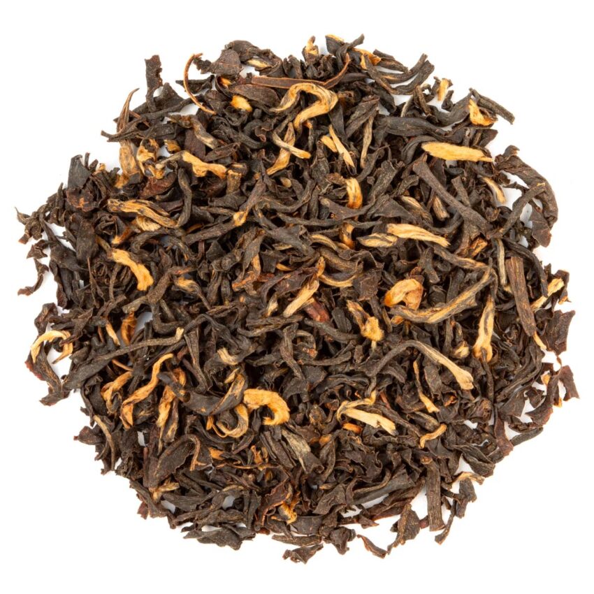 Thé Noir Assam SFTGFOP 1 Tonganagaon Bio par Made in Thé - Vue de haut