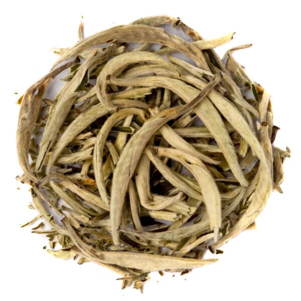 Made In The White Tea TBL013 The Blanc Yin Zhen Silverneedle Bio Top View Standard