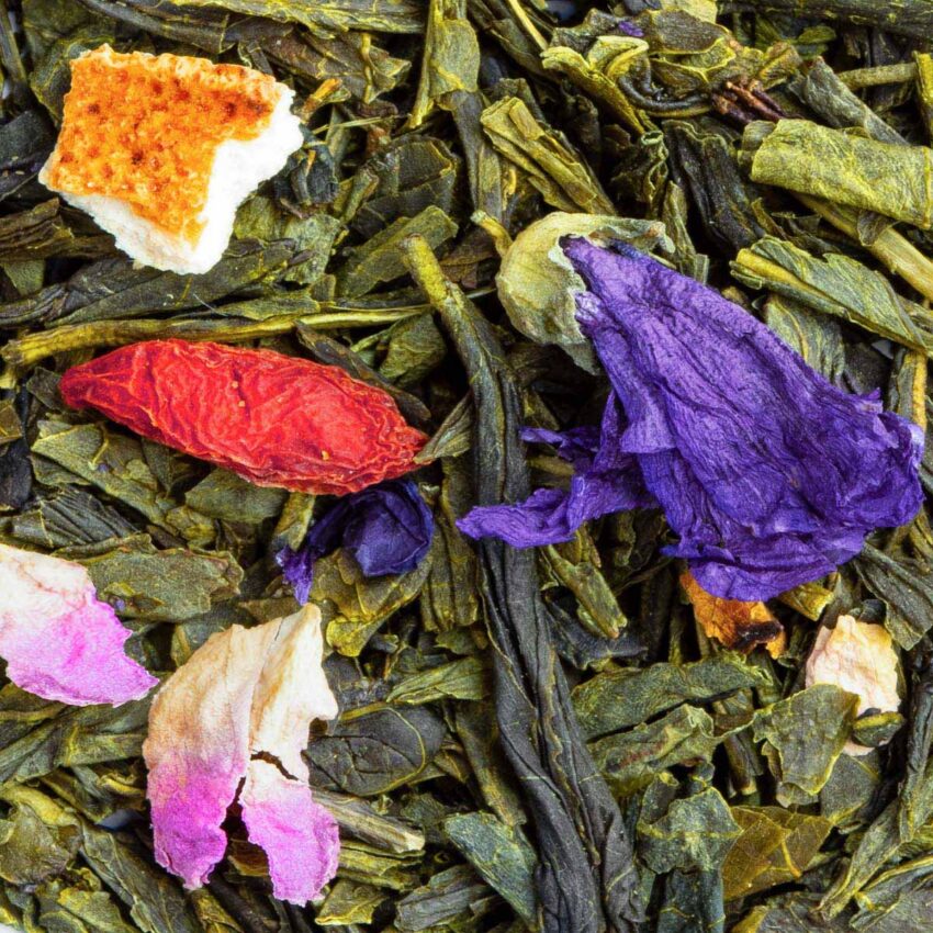 Made In The Green Tea TV003 The Vert Douce Goji Top View Standard 2