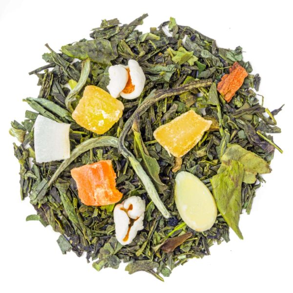 Made In The Green Tea TV049 The Vert Eclat d'amandes Top View Standard