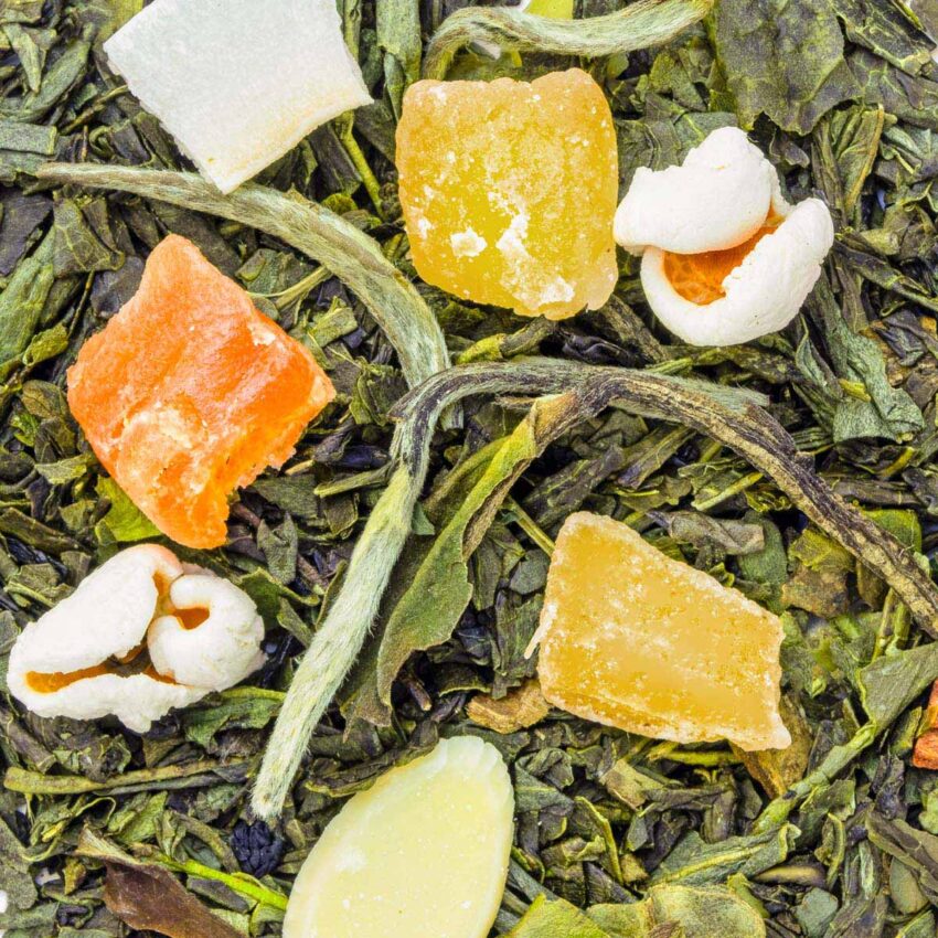 Made In The Green Tea TV049 The Vert Eclat d'amandes Top View Standard 2
