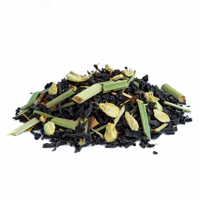 Thé Noir Gingembre Citron Bio Saveur Citron par Made in Thé - Vue de côté
