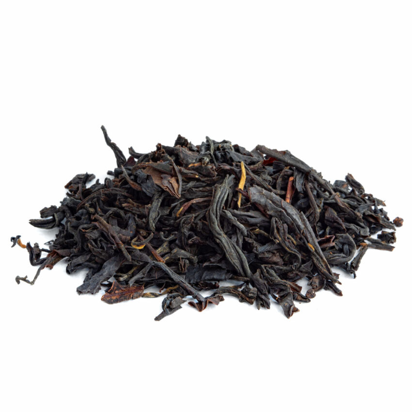 Thé Noir Lapsang Souchong Bio par Made in Thé - Vue de côté