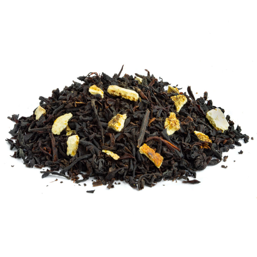 Thé Noir Orange Bio Saveur Orange par Made in Thé - Vue de côté