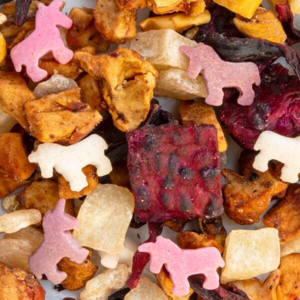 Tisane Licorne Enchantée en Vrac Saveur Framboise, Grenade par Made in Thé - Vue zoomée