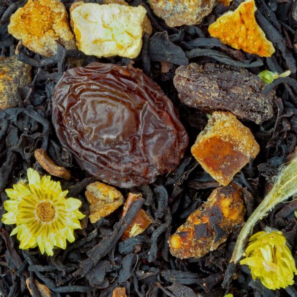 Thé Noir des Sultans Bio Saveur Citron, Datte et Figue par Made in Thé - Vue zoomée