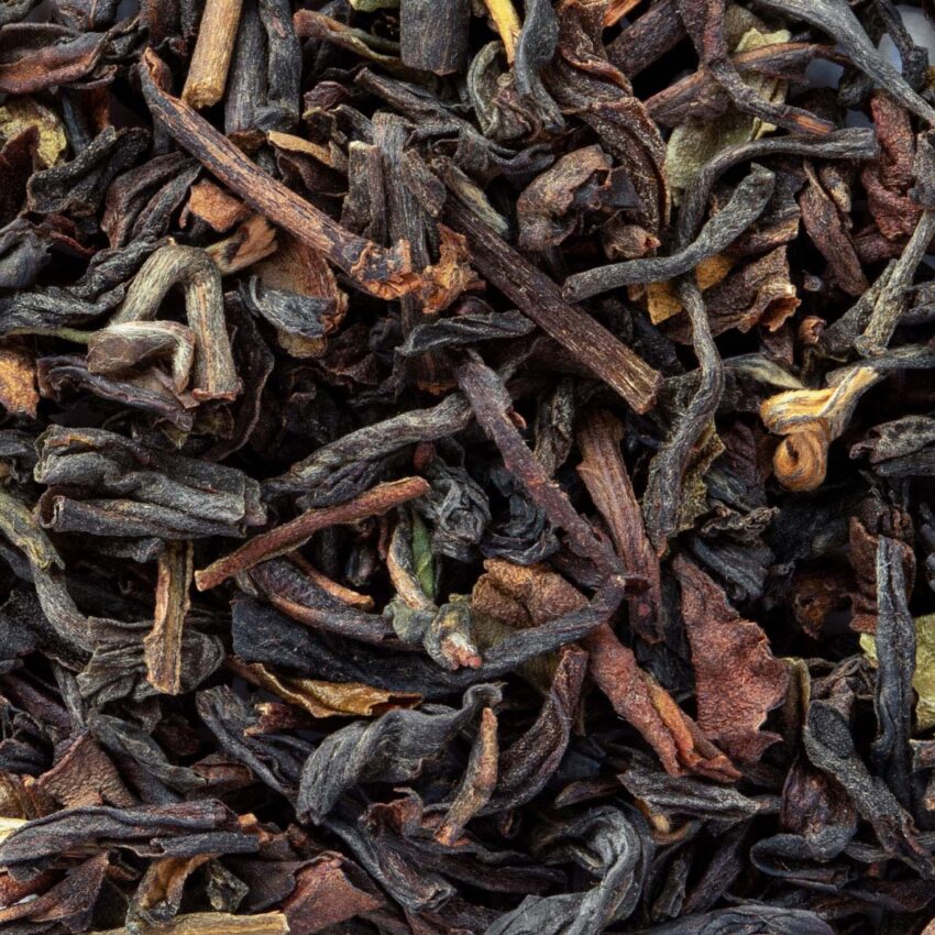 Thé Noir Darjeeling FTGFOP 1 First Flush Blend Bio par Made in Thé - Vue zoomée