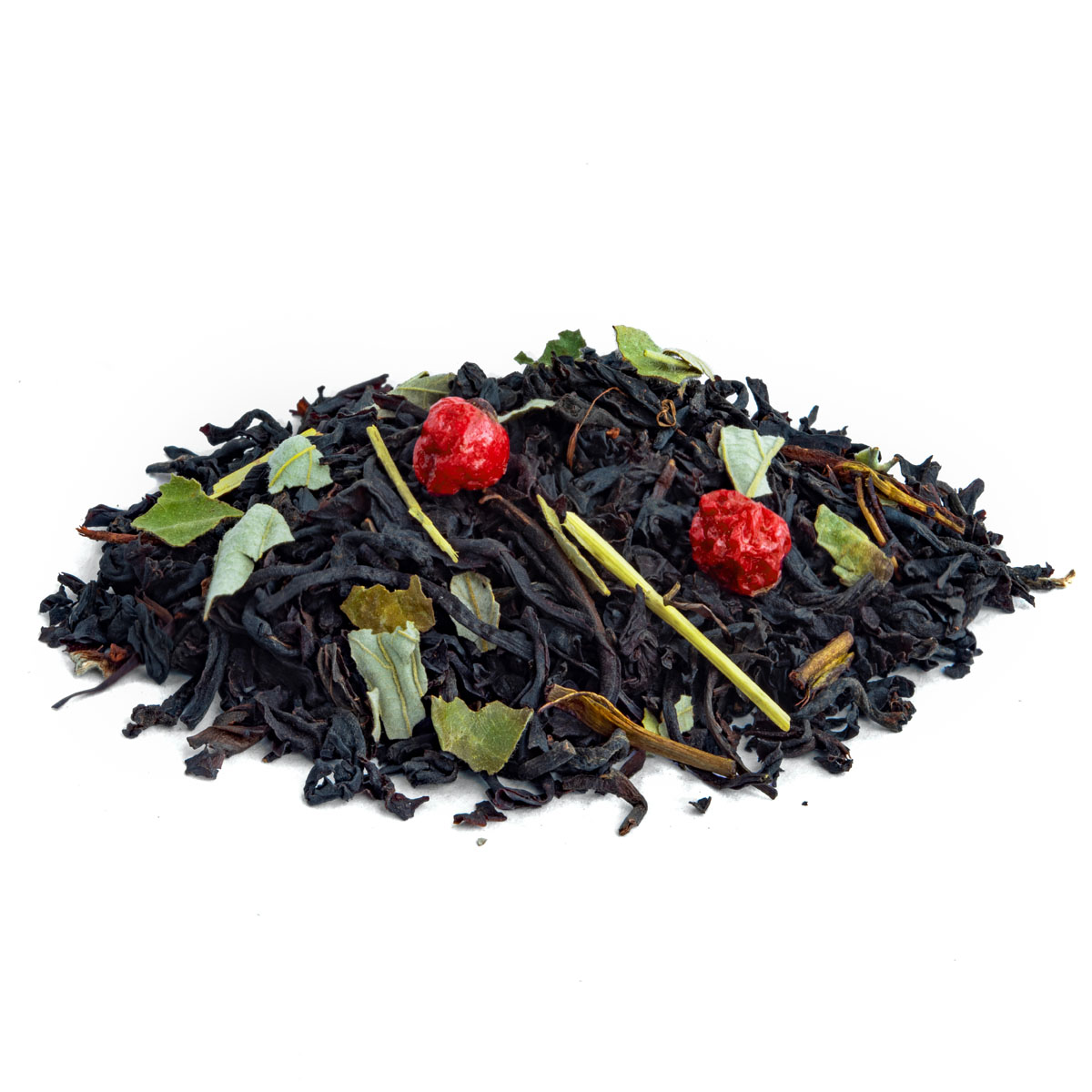 Thé Noir Cassis Bio Saveur Cassis par Made in Thé - Vue de côté
