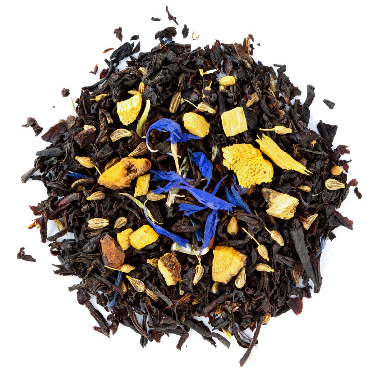 Thé Noir Réglisse Bio Saveur Réglisse et Physalis par Made in Thé - Vue de haut