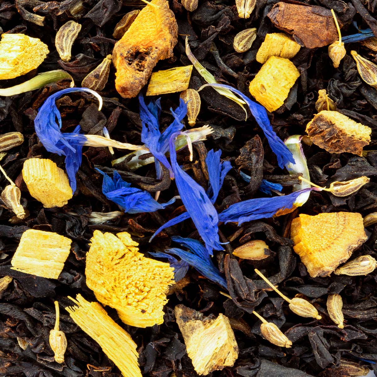 Thé Noir Réglisse Bio Saveur Réglisse et Physalis par Made in Thé - Vue zoomée