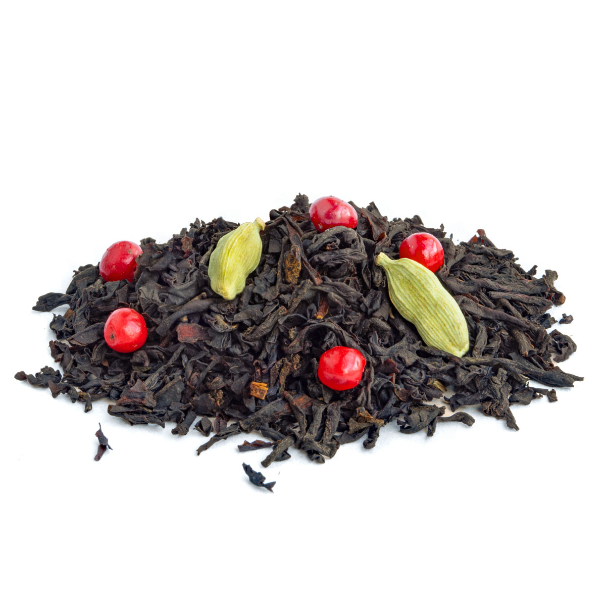 Thé Noir Petit Trésor Saveur Pistache par Made in Thé - Vue de côté