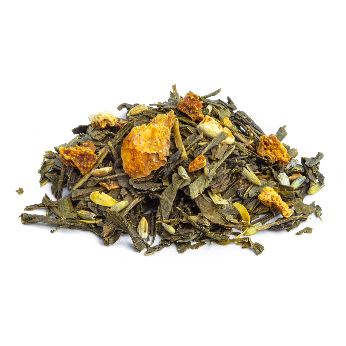 Thé Vert Summer Breeze saveur Goyave et Pamplemousse par Made in Thé - Vue de côté