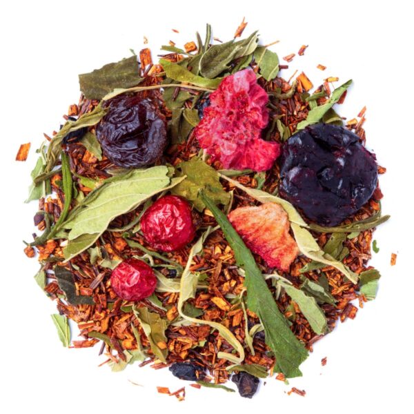 Tisane CBD Fruits rouges Bio Saveur Fruits rouges par Made in Thé - Vue de haut