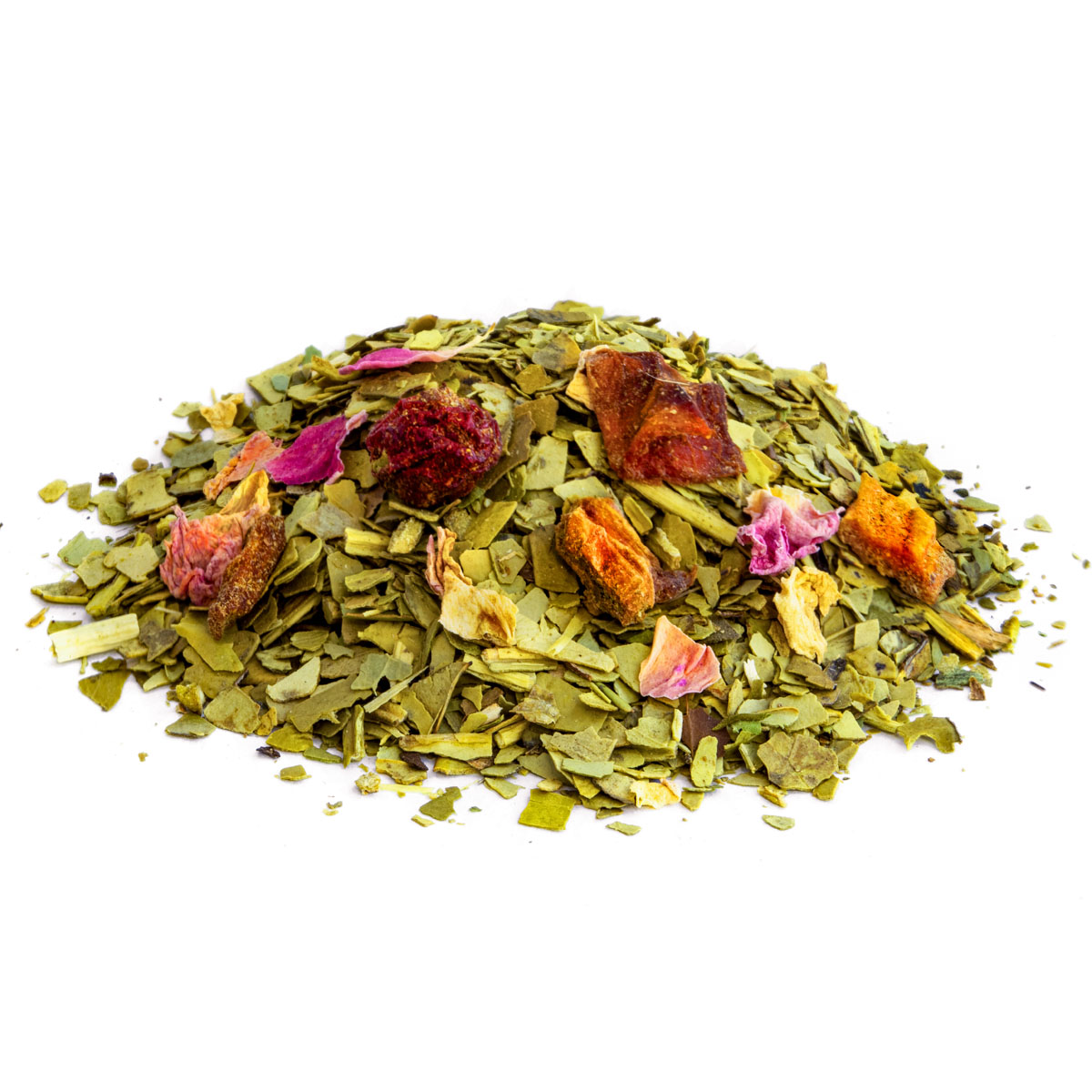 Maté aux Fruits Rouges Saveur Grenade et Groseille par Made in Thé - Vue de côté