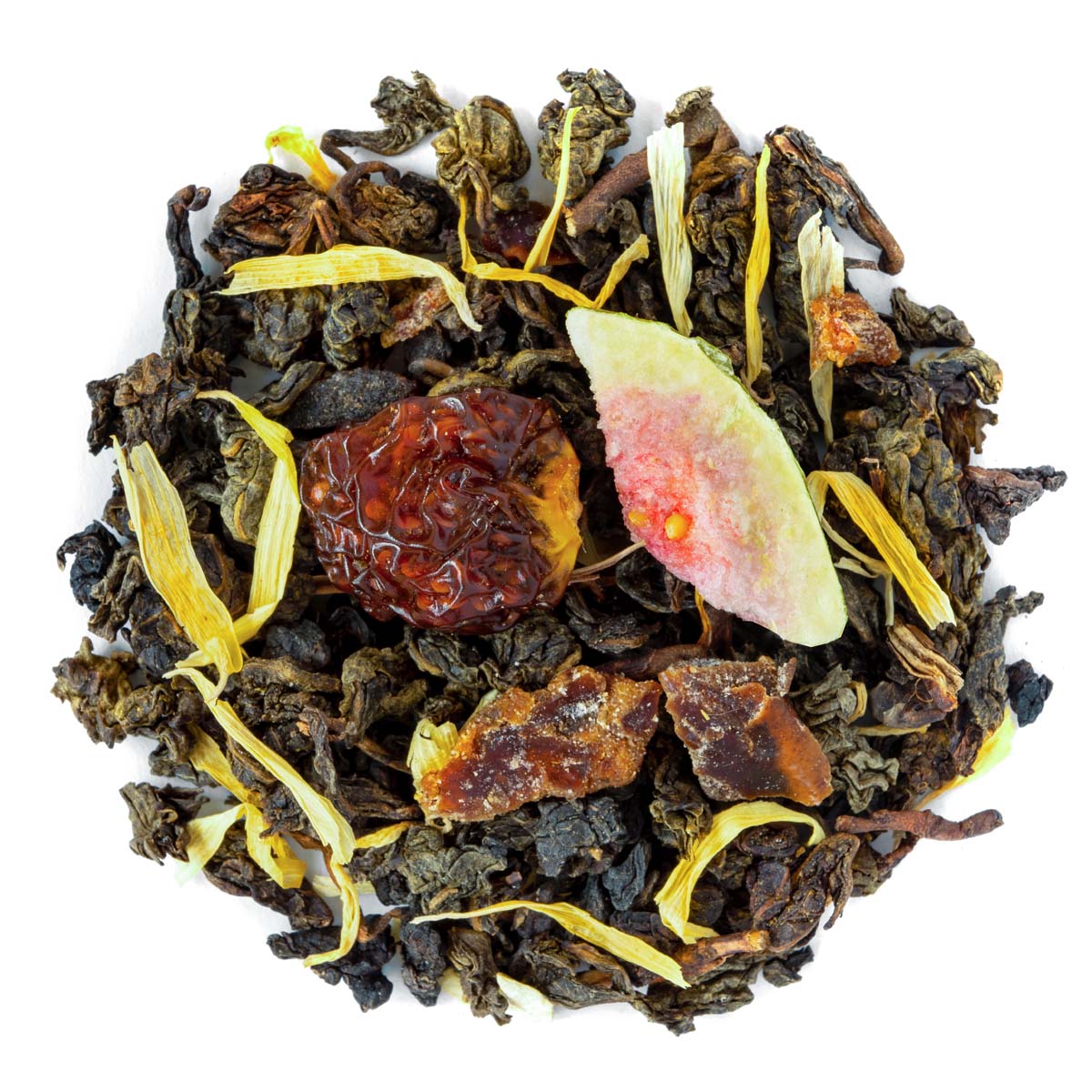 Oolong Figue Melon Saveur Figue et Melon par Made in Thé - Vue de haut