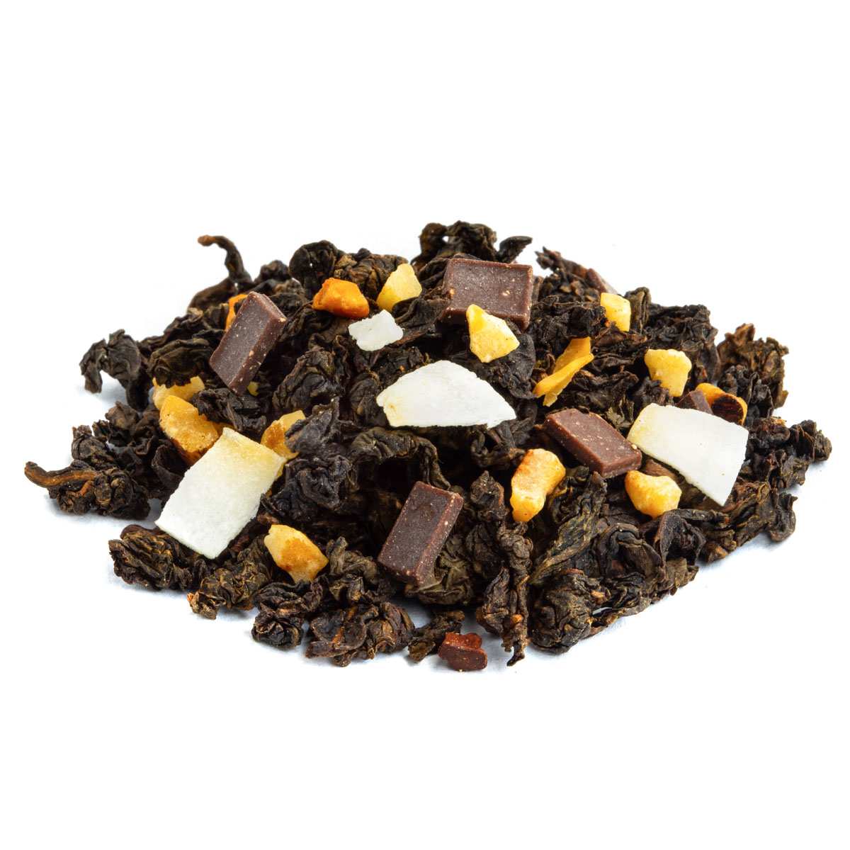 Thé Oolong Plaisir Saveur Amande et Chocolat par Made in Thé - Vue de côté