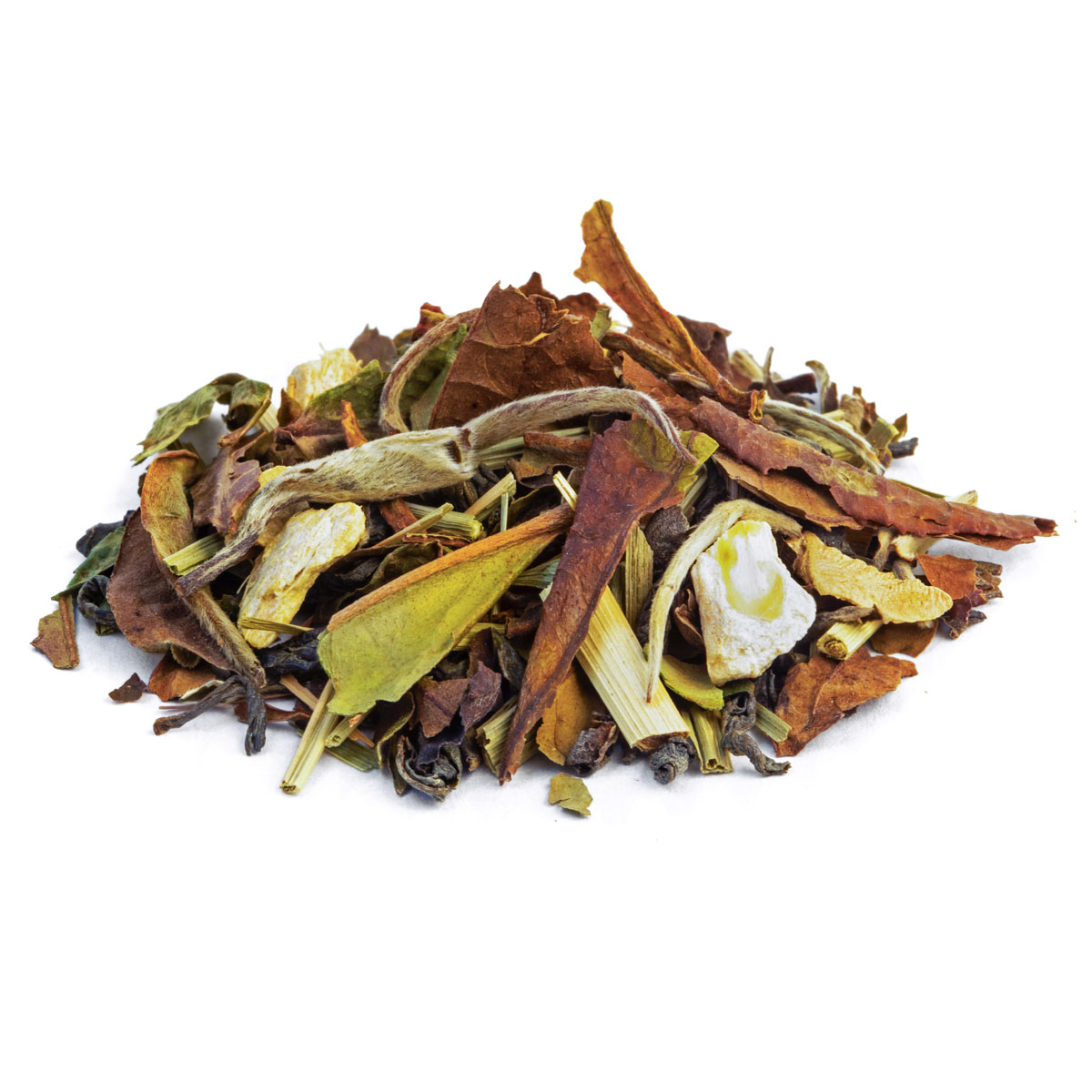 Thé blanc Gingembre Citron en vrac par Made in Thé - Vue de côté