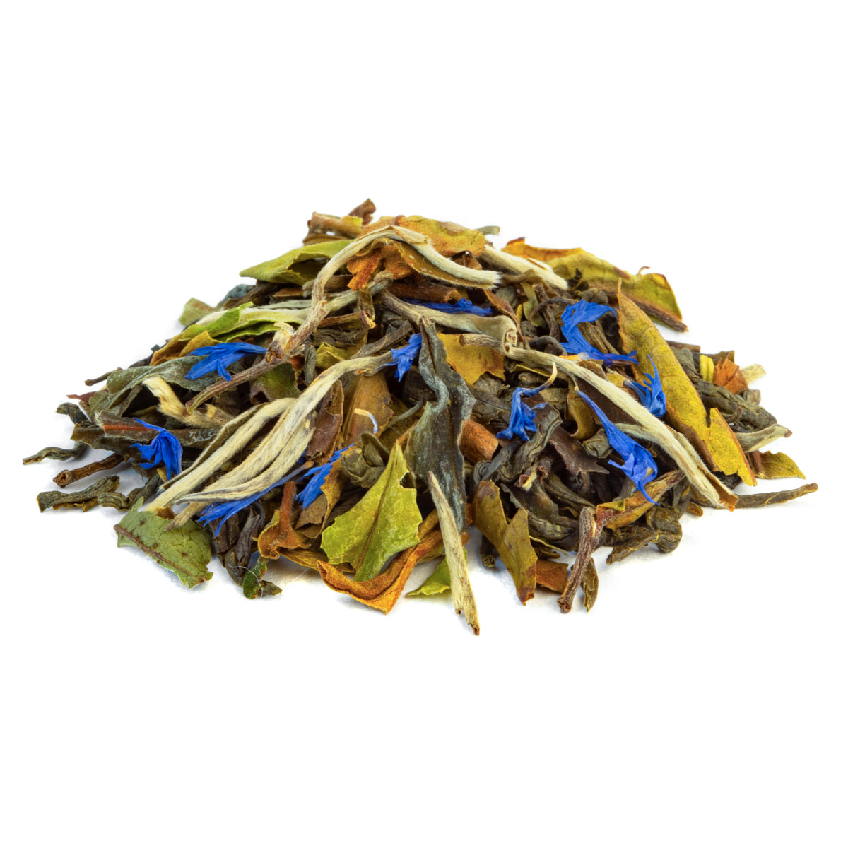 Thé Blanc Panier Provençal Bio Saveur Citron, Lavande et Romarin en vrac par Made in Thé - Vue de côté