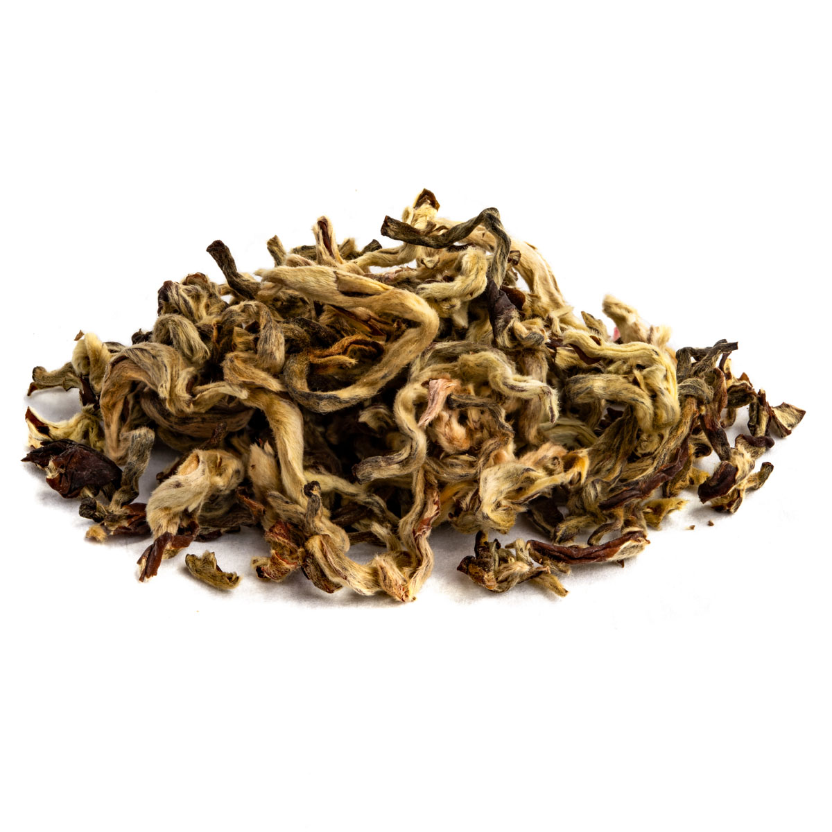 Thé Blanc Snow Dragon 1st Grade Bio en vrac par Made in Thé - Vue de côté