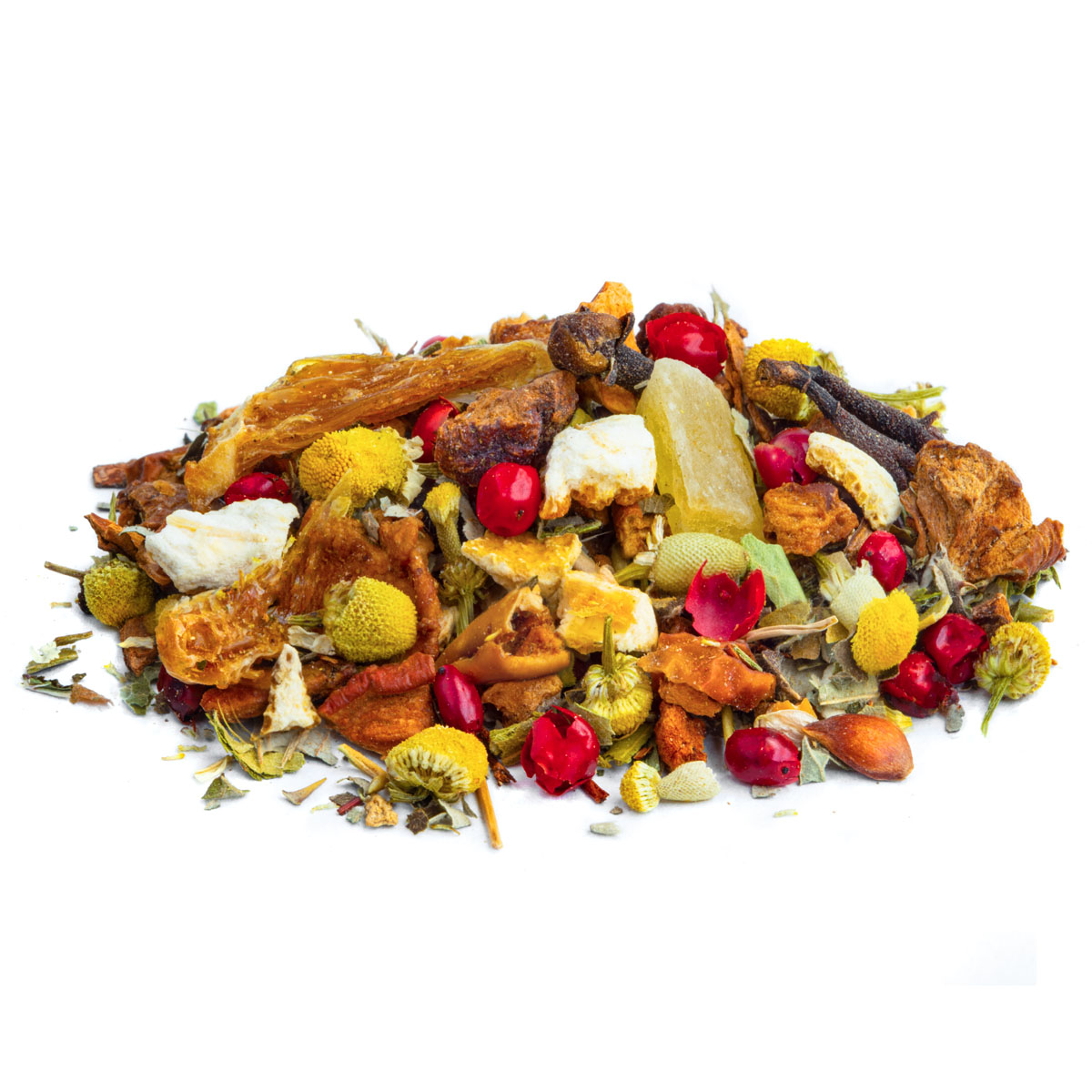 Tisane pour les femmes Saveur Orange par Made in Thé - Vue de côté