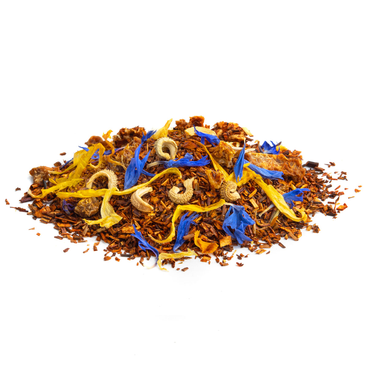 Rooibos Frisson d’Agrumes Bio saveur Citron et Orange en vrac par Made in Thé - Vue de côté