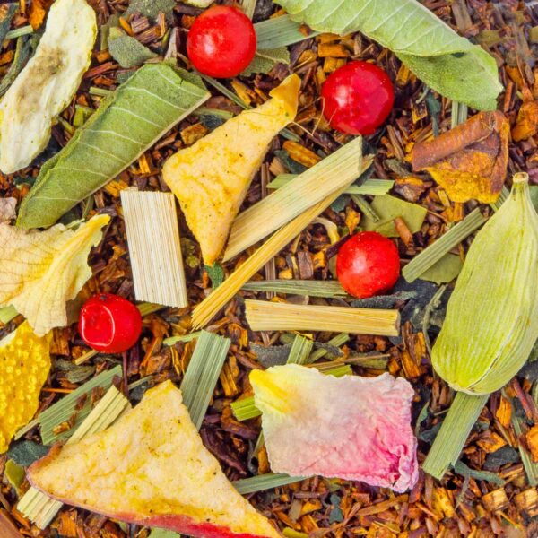 Rooibos Féerie Hivernale Bio saveur Citron et Pamplemousse en vrac par Made in Thé - Vue zoomée