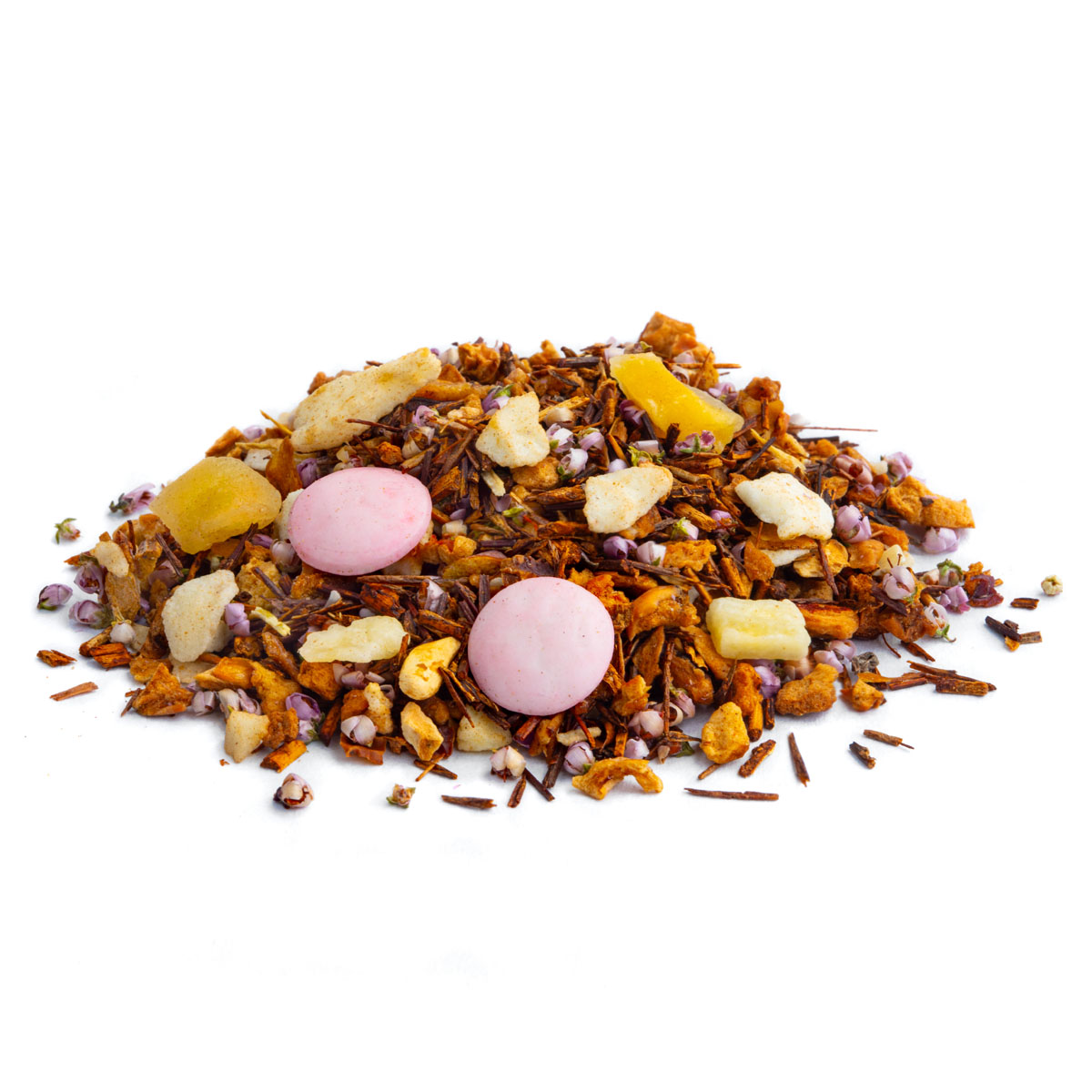 Rooibos Douceur Barbe à Papa en Vrac saveur Barbe à Papa par Made in Thé - Vue de côté