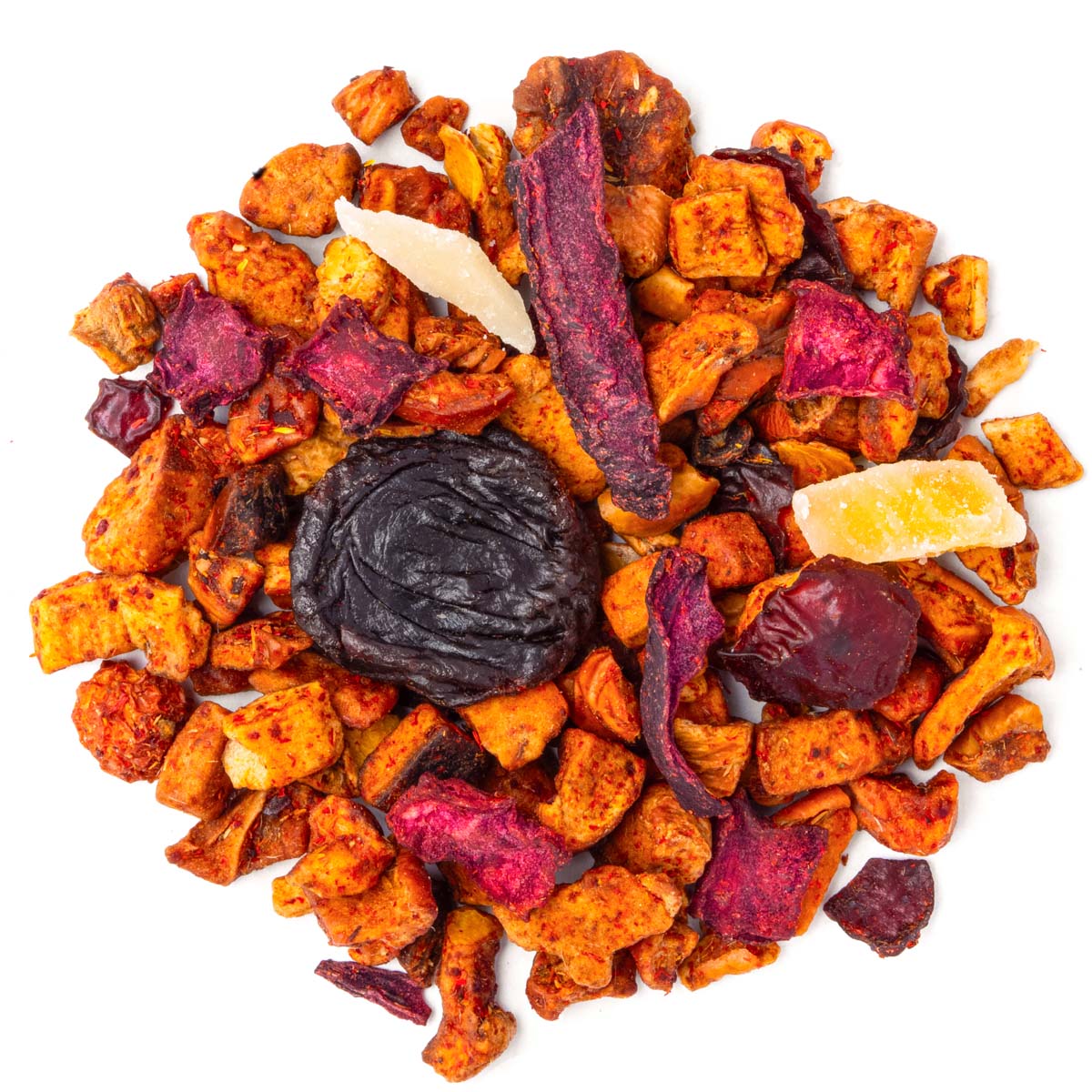 Tisane Gâteau de Mamie aux Cerises Saveur Cerise par Made in Thé - Vue de haut