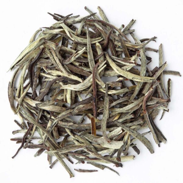 Thé Blanc Mozambique Silver Tips Bio en vrac par Made in Thé - Vue de haut